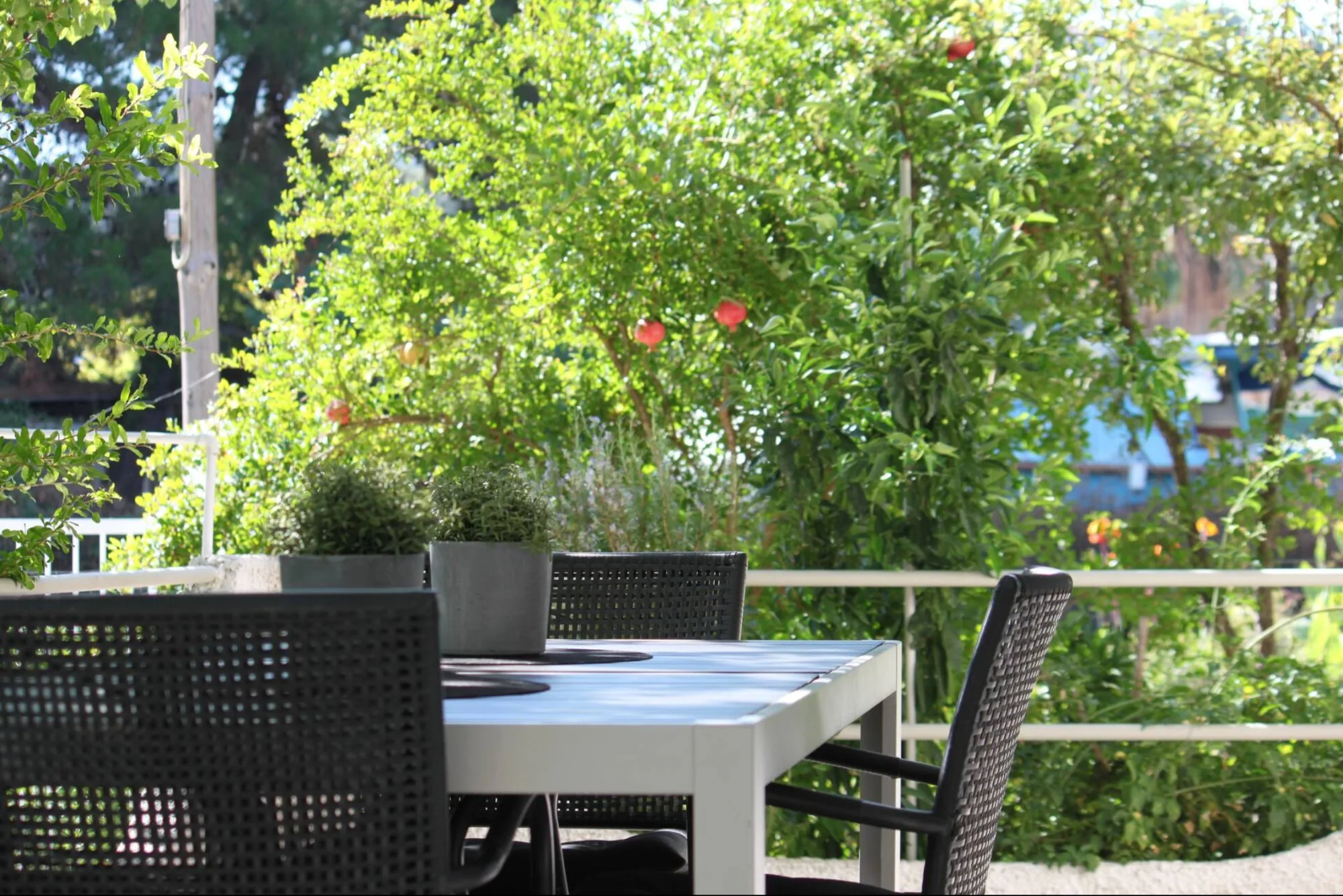 LAKMAR balcony and garden, Lygia Lefkada