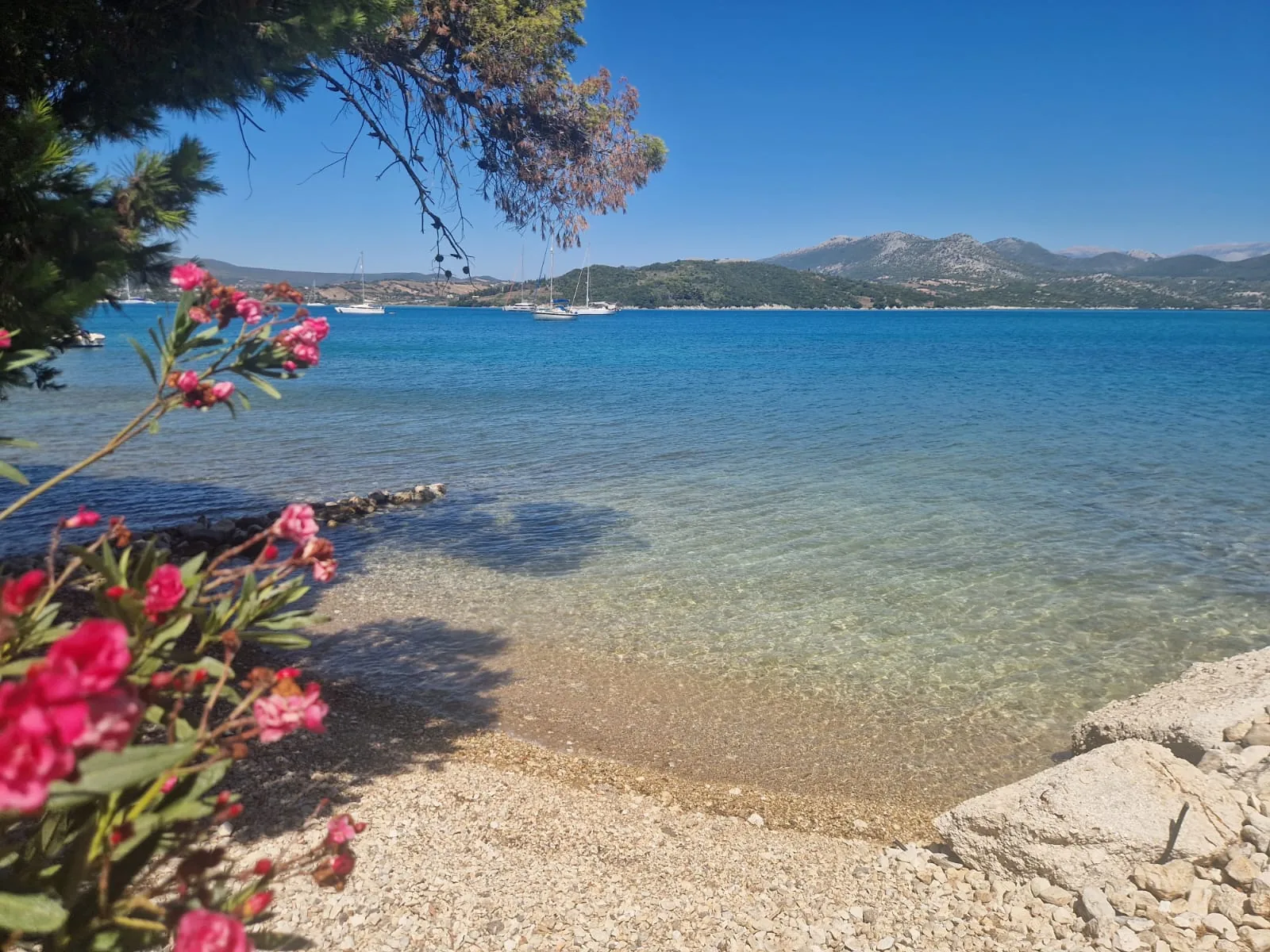 Lygia beach, Lefkada